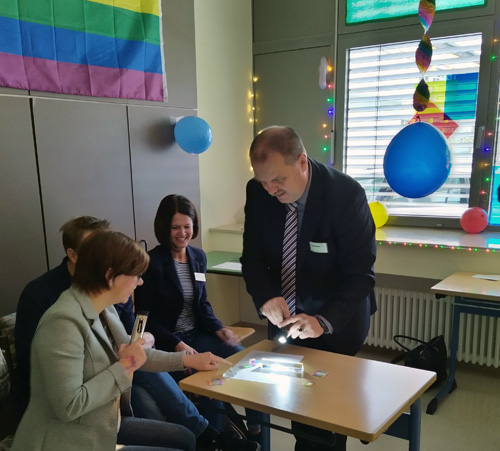 Zu Besuch des Leiters der Regierung von Oberfranken Herr Stephan Doerfler